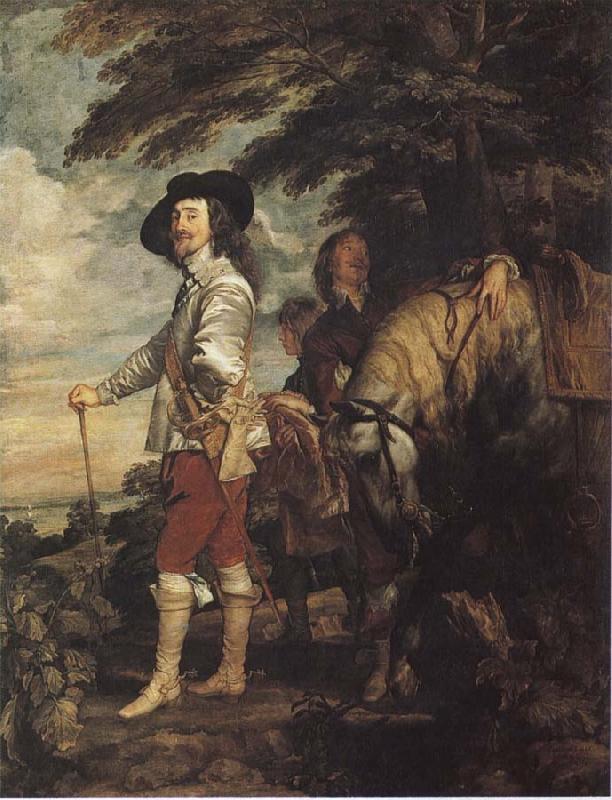 unknow artist Charles I oil painting image